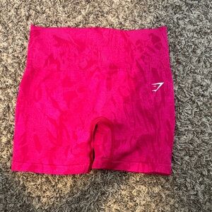 Gymshark Neon Pink Seamless Bike Shorts